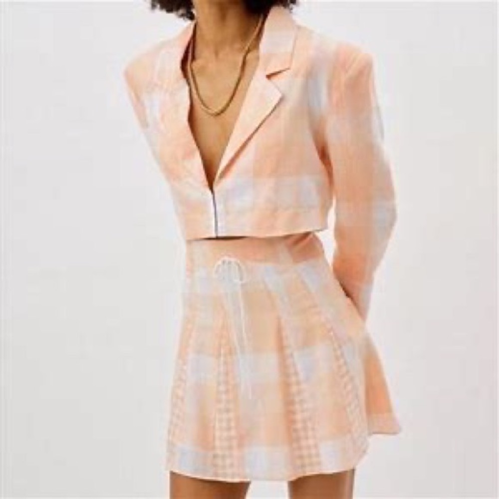 🍋 For Love & Lemons Eugenie Crop Blazer